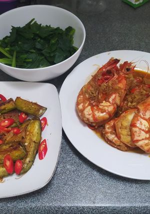 Foto resep UDANG JUMBO & MENU SEHAT MLM TAHUN BARU