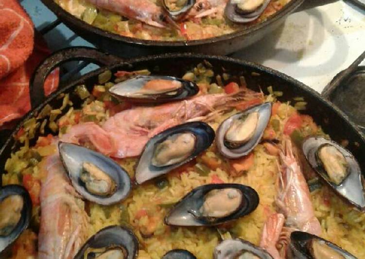 Paella de mariscos