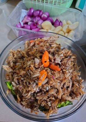 Foto resep Oseng tongkol suwir