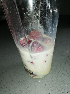 Una foto de Helados de fresa