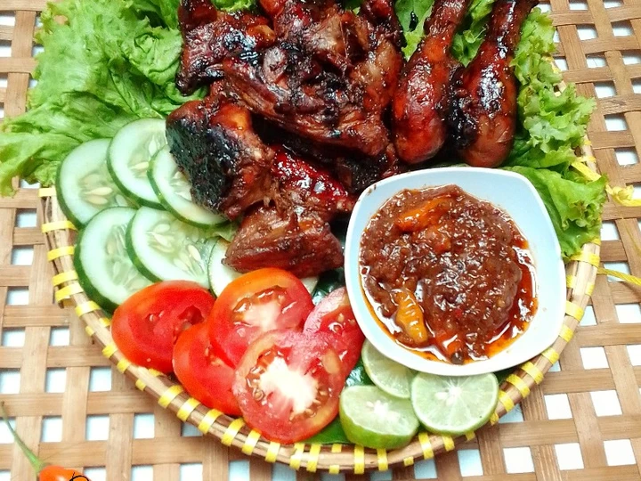 Langkah Mudah untuk Menyiapkan Resep Bacem Ayam Tulang Lunak Bakar yang Lezat Anti Ribet, Bikin Ngiler