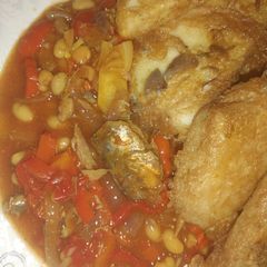 A picture of Baked beans soup.