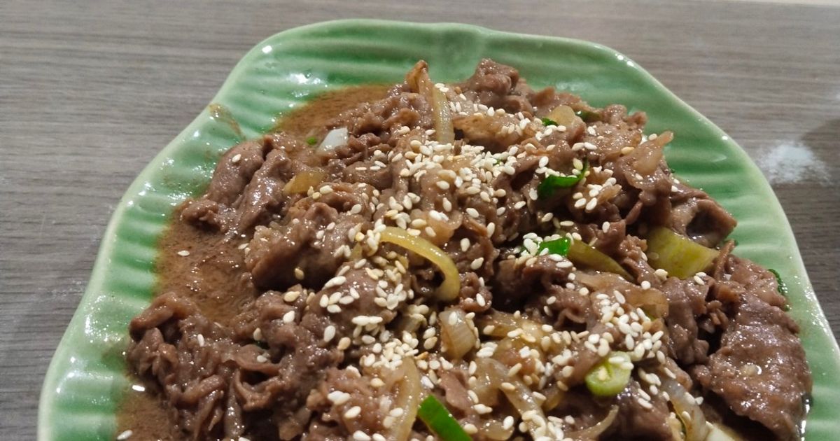 Resep bulgogi enak dan mudah