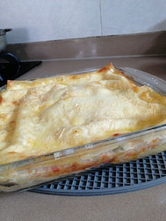 Una foto de Lasagna de atún