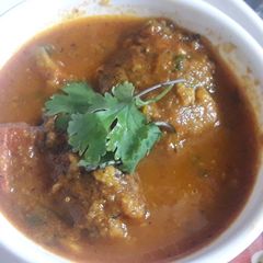 A picture of Chana saag ki sabji.