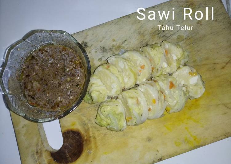 8. Sawi Roll - ala anak kos