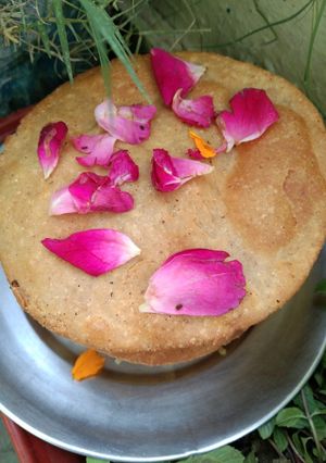 आटा के खस्ता पुआ (aate ke khasta pua recipe in Hindi) रेसिपी मुख्य फोटो