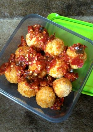 Foto resep Chicken ball katsu geprek