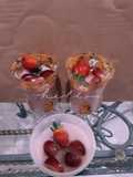 Strawberries Panacota
