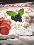 Tarta Fría de Arándanos 🫐