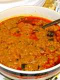 Tangy brinjal