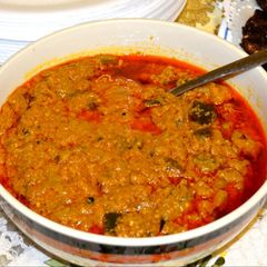 A picture of Tangy brinjal.