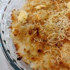A picture of Baked Macaroni and Cheese.