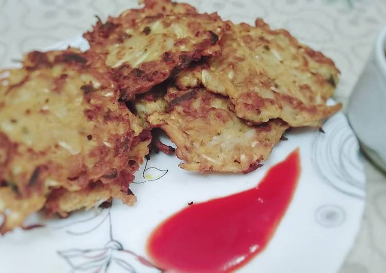 Easiest Way to Prepare Speedy Lokki fritters 😋
