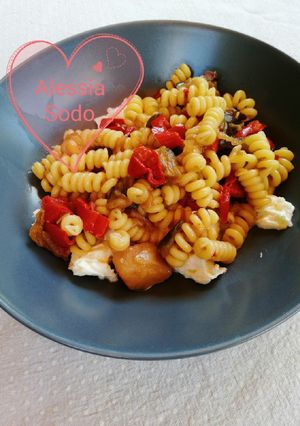 Foto di Fusilli dell'orto con bocconcini di bufala😋😋