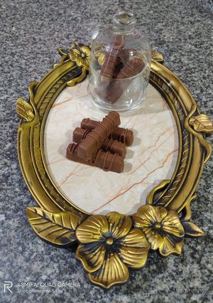 صورة لوصفة شوكولاته بحشوات مختلفه