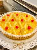 Pastel de ricotta y naranja (Cake with cottage cheese and orange)