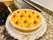 Una foto de pastel ricotta