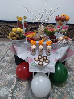 عکسی از دستور سفره شب یلدا ۱۴۰۱
