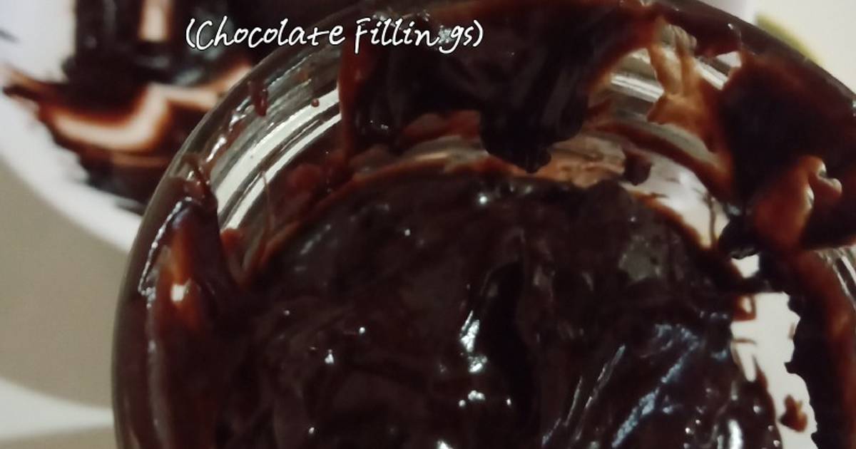 Resipi Inti Coklat Chocolate Fillings Oleh Azizah Mansor Cookpad