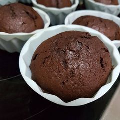 A picture of Simple Chocolate muffins.