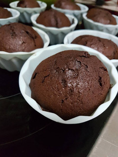 A picture of Simple Chocolate muffins.
