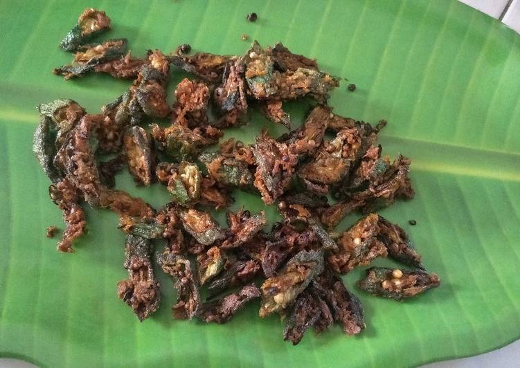 Recipe of Favorite Crispy kurkure Lady&#39;s Finger