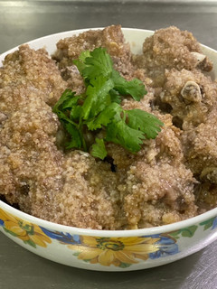 粉蒸蒜香排骨芋頭 的食譜成品照片