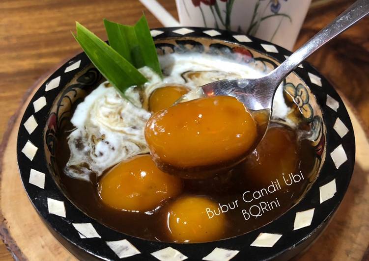 Bubur Candil Ubi aka bubur biji salak