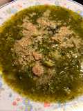 Zuppa di cavolo e quinoa