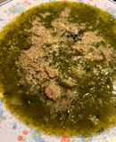 Zuppa di cavolo e quinoa