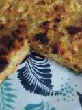Otra variedad de torta de plátano en la hornilla