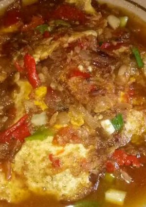Foto resep Telor Mata Sapi bumbu Petis Simple rasanya Mantap