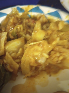 A picture of Rice and Cabbage Stew.