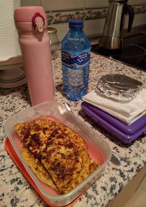 Una foto de Tortilla de Calabacín