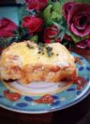 Lasagna kulit pangsit Mozarella