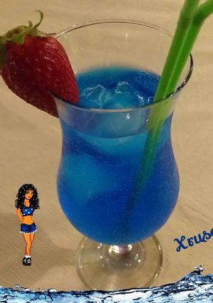 Φωτογραφία της συνταγής Blue Lagoon Cocktail🍹