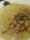 Curry de garbanzos (🌱) vegano