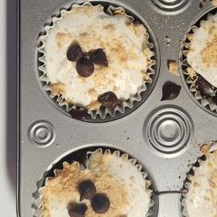A picture of Mini S’more Cheesecakes.