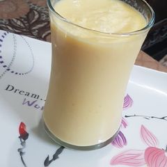 A picture of 3 ingredients Mango Shake.