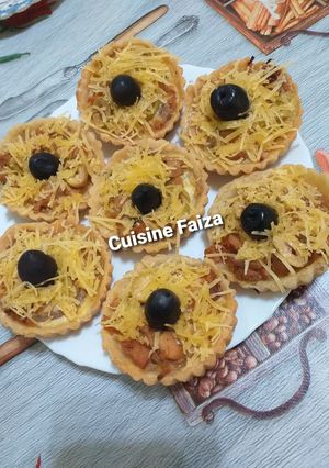 صورة لوصفة ميني كيش بالدجاج
