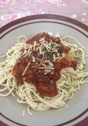 Foto resep Spagheti bolognaise