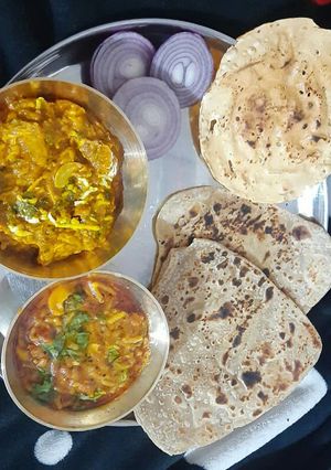 કાજુ ગાંઠીયા નું શાક (Kaju Ganthiya Shak Recipe In Gujarati) રેસીપી મુખ્ય ફોટો