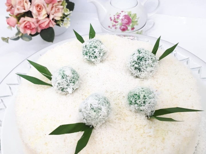 Resep Klepon Cake (kukus), Enak Banget