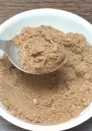 A picture of Home remedy powder for weight loss.
