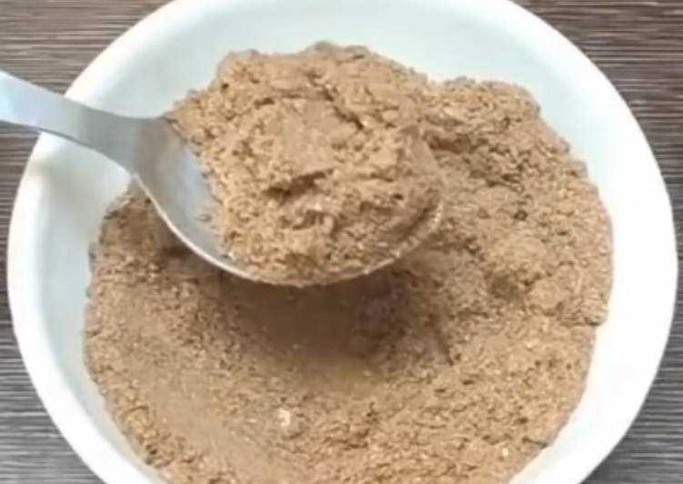 Steps to Prepare Homemade Home remedy powder for weight loss