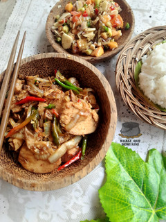 Foto resep Se'i ayam lada hitam