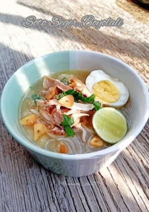 Foto resep Soto Seger Boyolali
