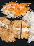 ไก่ทงคัตสึ กับ สลัด