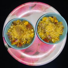 Sweet Corn chaat A picture of Sweet Corn chaat.